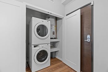 Full-size washer/dryer